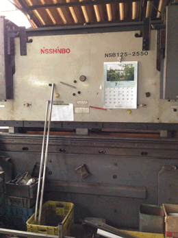 2500 120t NCNプレスブレーキ