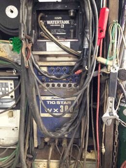 アルゴン溶接機